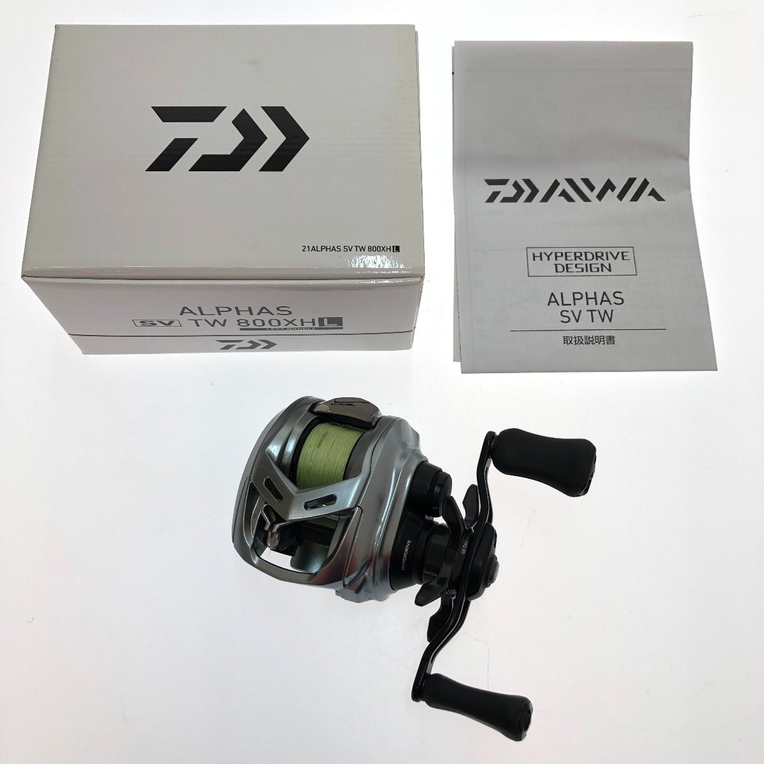 DAIWA - □□DAIWA ダイワ 21アルファス SV TW800XHL 左巻き 00630224