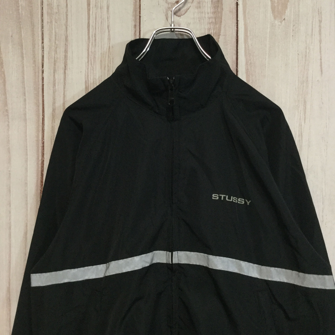 STUSSY - 【OLD STUSSY ナイロンジャケット】90s ロゴリフレクター M ...