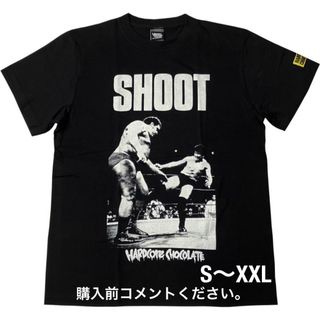 ハードコアチョコレート(HARDCORE CHOCOLATE)の前田日明 Tシャツ 新日本プロレス ハードコアチョコレート アンドレ リングス(Tシャツ/カットソー(半袖/袖なし))