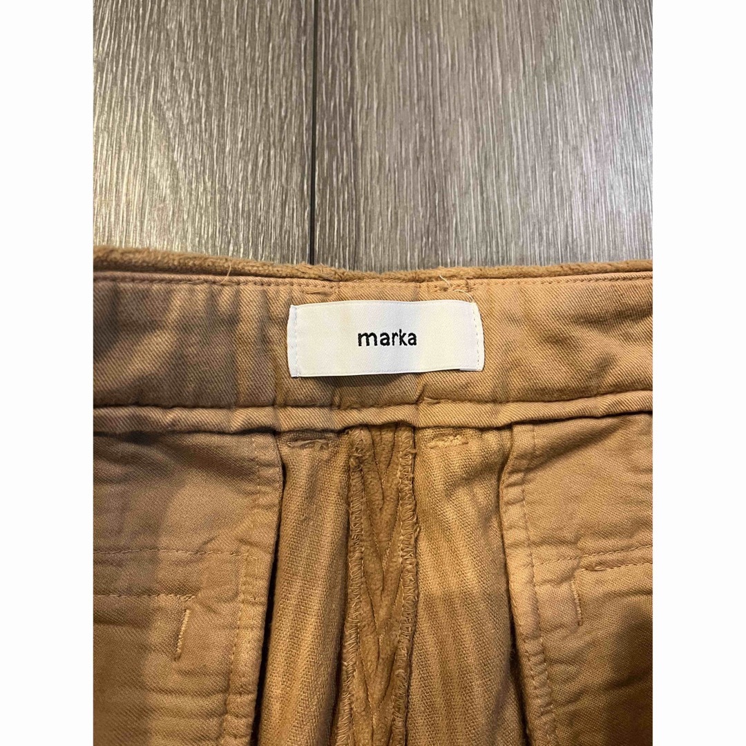 MARKAWEAR(マーカウェア)のmarka corduroy pants ブラウン　L メンズのパンツ(その他)の商品写真