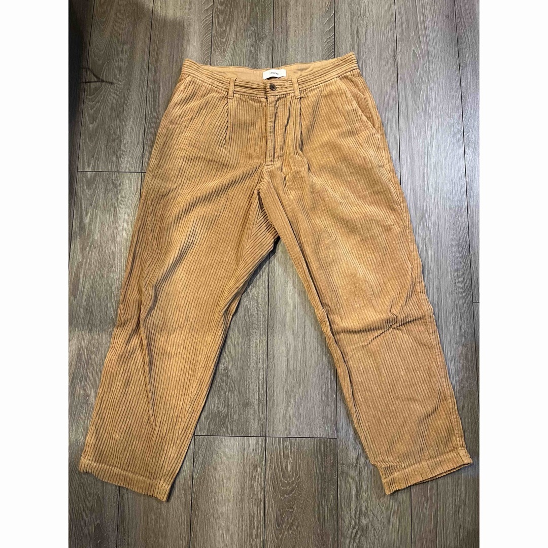 MARKAWEAR(マーカウェア)のmarka corduroy pants ブラウン　L メンズのパンツ(その他)の商品写真