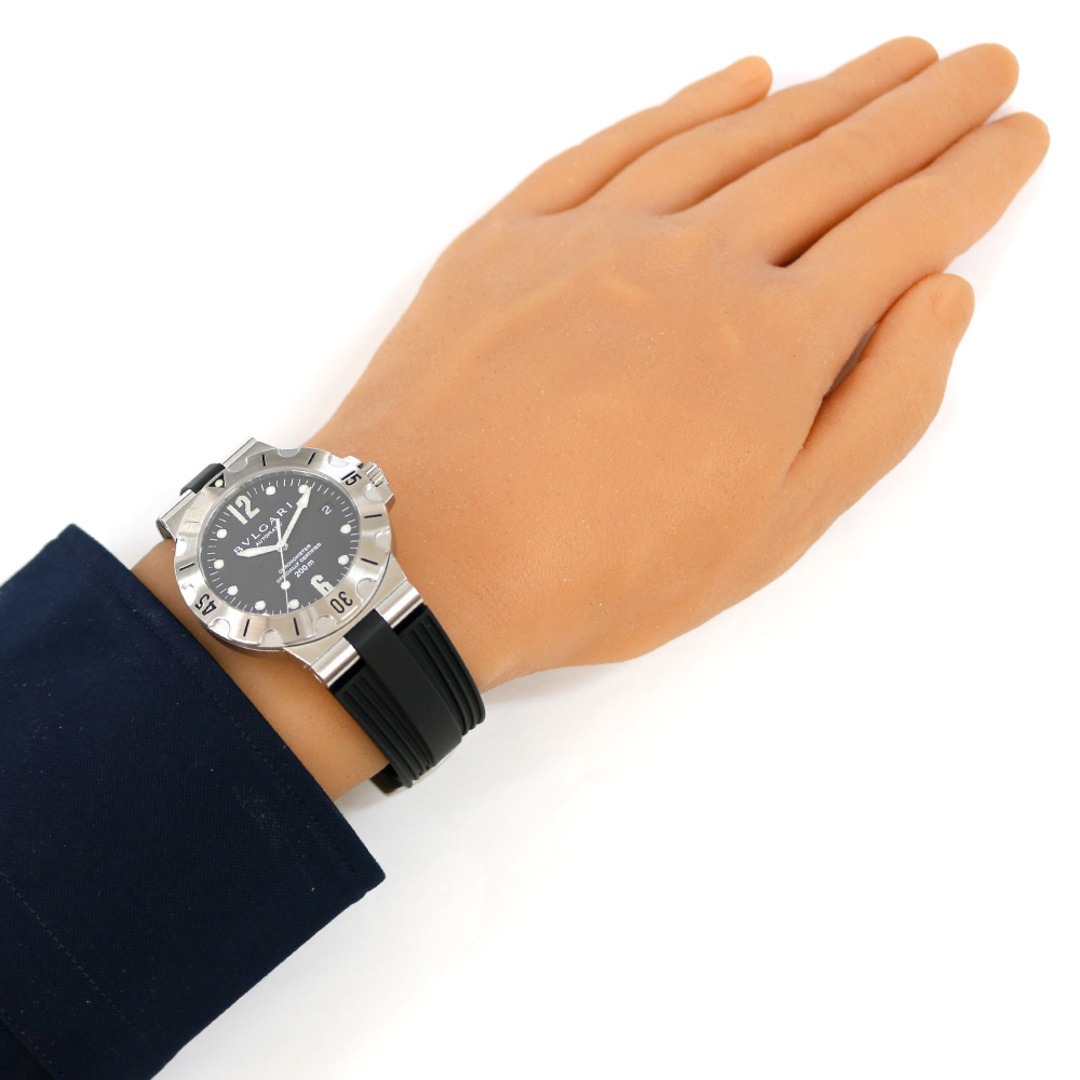 ブルガリ ディアゴノ スクーバ 腕時計 時計 ステンレススチール SD38S 自動巻き メンズ 1年保証 BVLGARI  ブルガリ