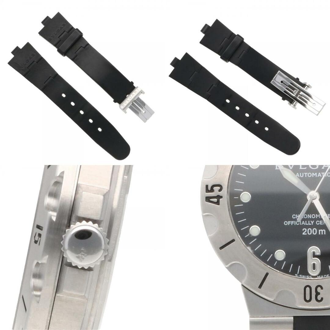 ブルガリ ディアゴノ スクーバ 腕時計 時計 ステンレススチール SD38S 自動巻き メンズ 1年保証 BVLGARI  ブルガリ