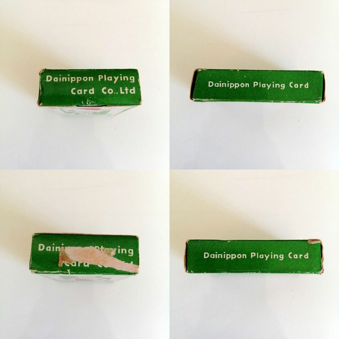当時物 希少 未開封 花札デザインPLAYING CARDS 大日本トランプ 当時物 希少 未開封 花札デザインPLAYING CARDS 大日本トランプ
