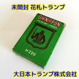 当時物 希少 未開封 花札デザインPLAYING CARDS 大日本トランプ 当時物 希少 未開封 花札デザインPLAYING CARDS 大日本トランプ