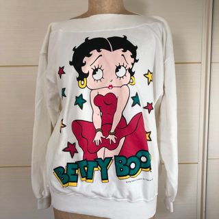 ベティブープ(Betty Boop)のベティちゃんトレーナー　美品　フリーサイズ(トレーナー/スウェット)