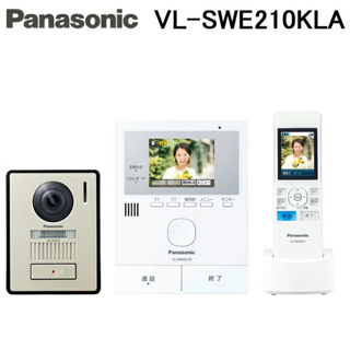 パナソニック(Panasonic)の【新品未使用品】テレビドアホン VL-SWE210KLA(防犯カメラ)