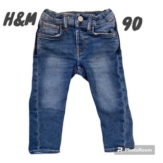 エイチアンドエム(H&M)のH&M エイチアンドエム　スーパーソフト　デニム　90(パンツ/スパッツ)