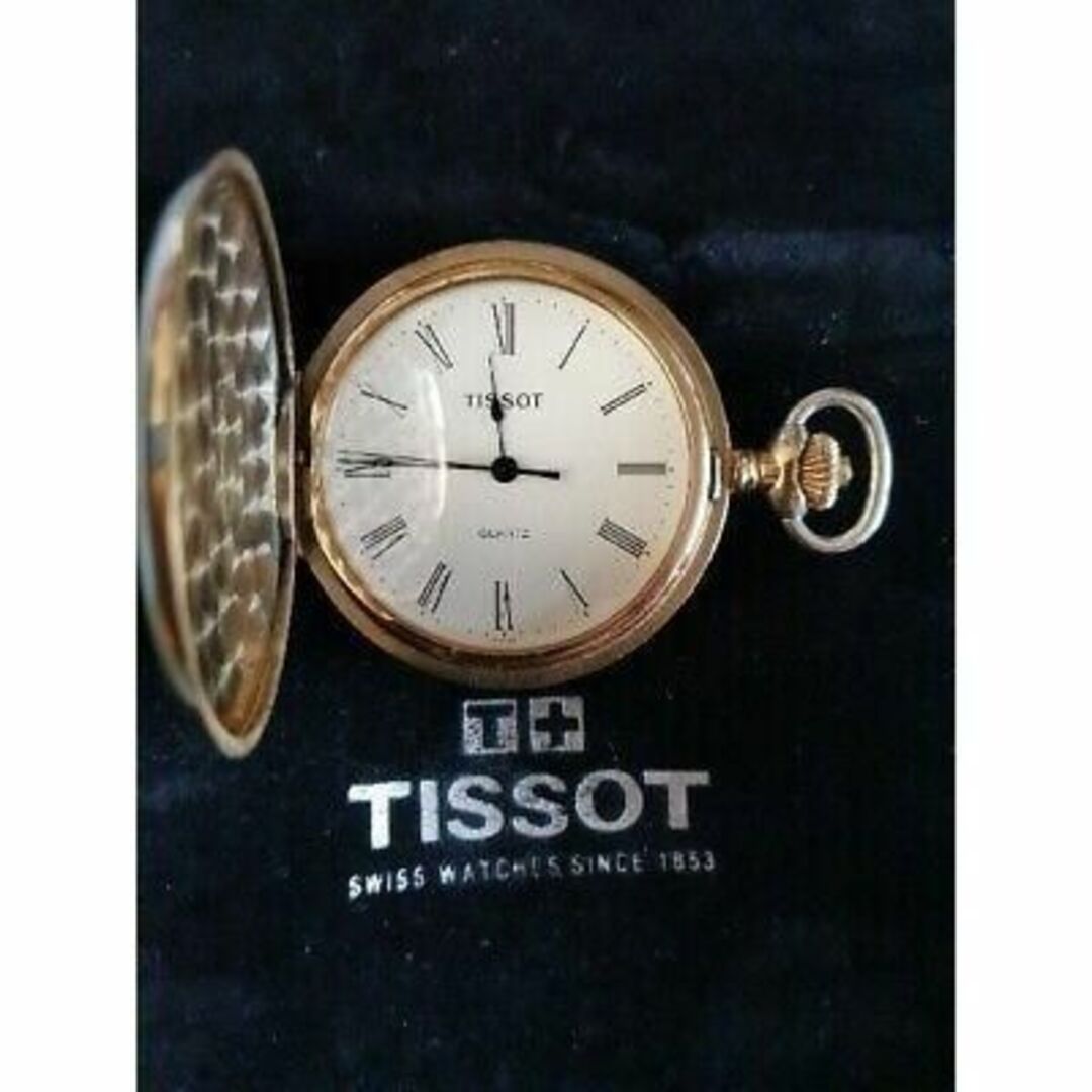 TISSOT / ティソ 懐中時計 ハンターケース チェーン スイス製