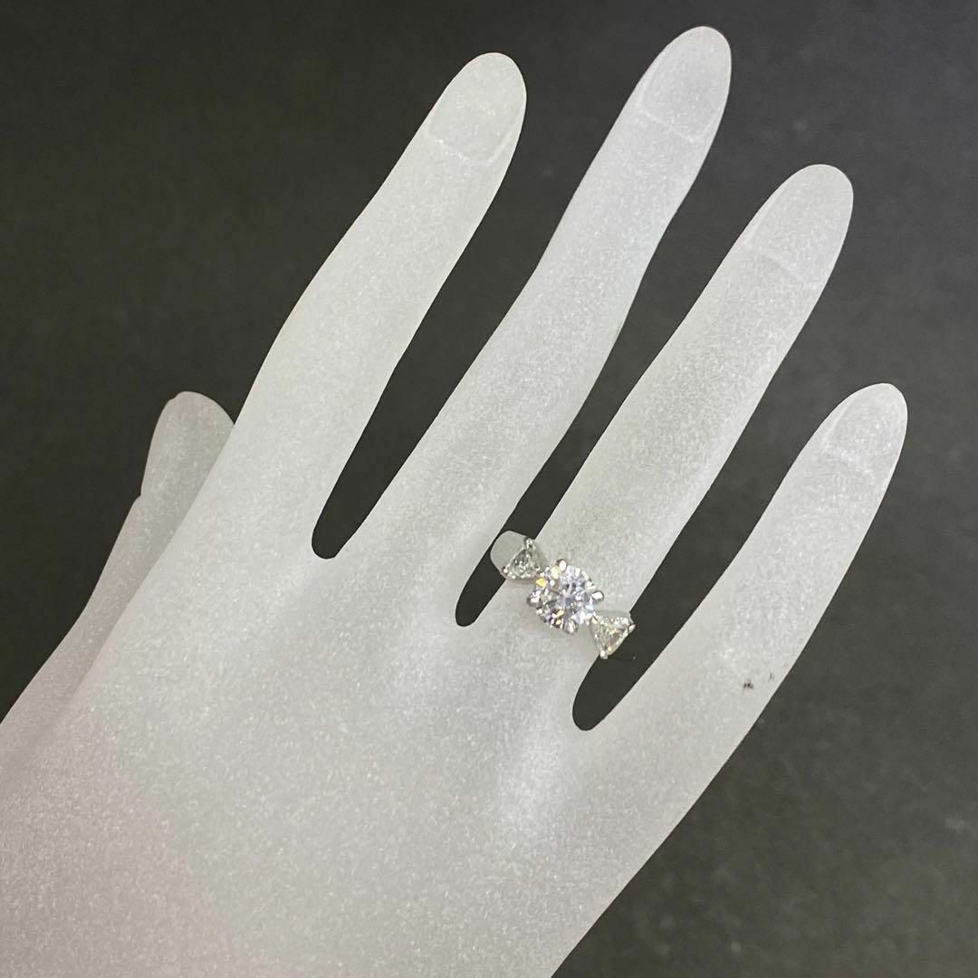 大粒ダイヤモンドリング  Pt900  D1.201ct  E  VS-2 レディースのアクセサリー(リング(指輪))の商品写真