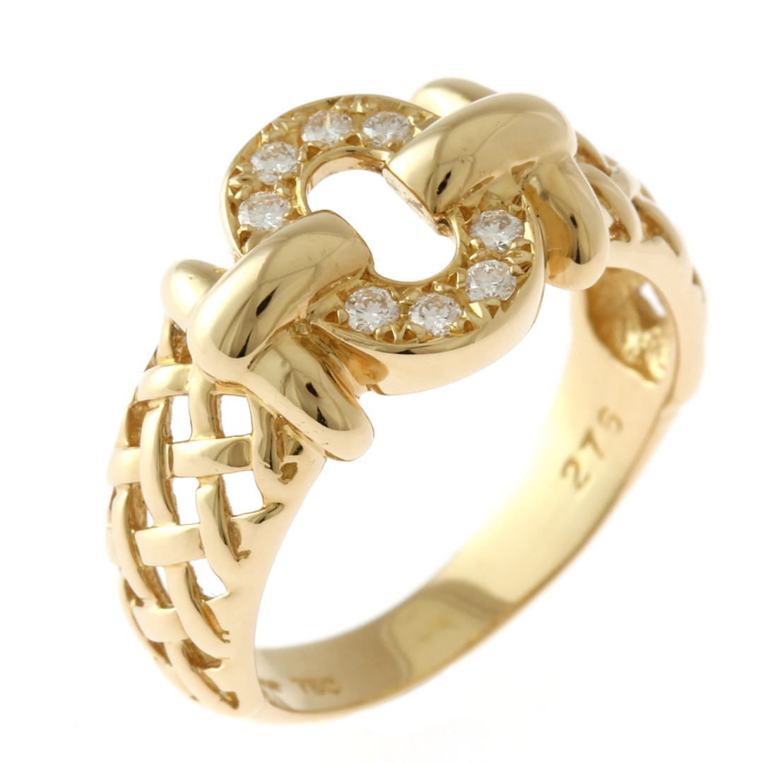 クリスチャンディオール リング 指輪 10.5号 18金 K18イエローゴールド ダイヤモンド レディース Christian Dior  クリスチャンディオール