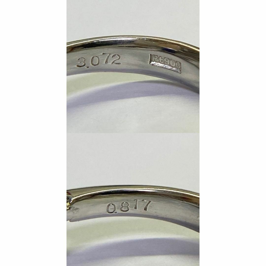 大粒ロイヤルブルーサファイアリング　3.072ct　Pt900　ダイヤモンド入り レディースのアクセサリー(リング(指輪))の商品写真