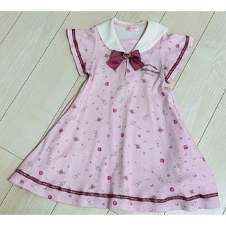 sale❤️新品　メゾピアノ　アナ雪コラボワンピース　130