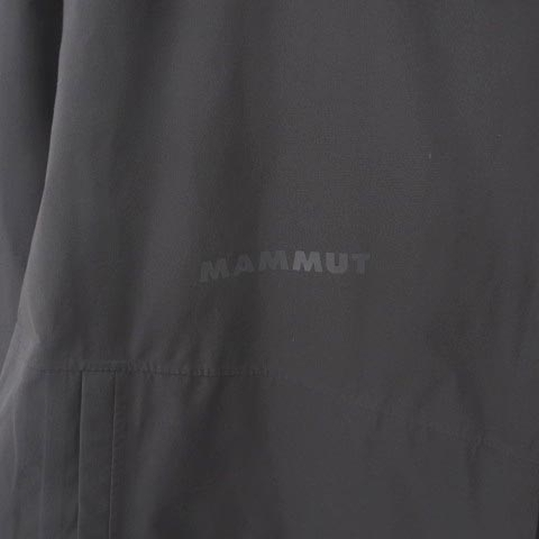 Mammut(マムート)のマムート マウンテンパーカー 917343 ロゴ ジップアップ ブラック 2XL メンズのジャケット/アウター(マウンテンパーカー)の商品写真