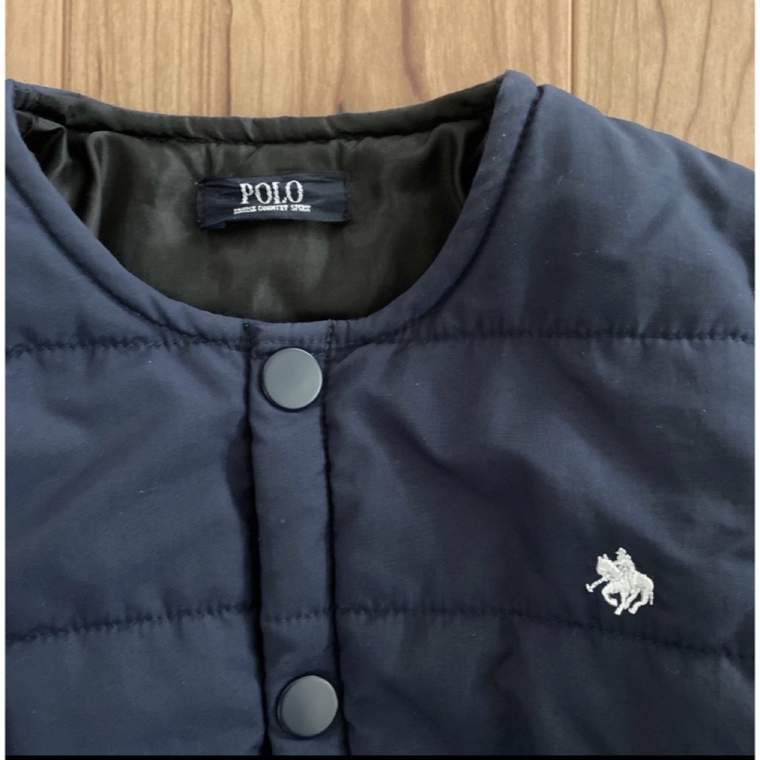 POLO ダウンジャケット 110 キッズ キッズ/ベビー/マタニティのキッズ服男の子用(90cm~)(ジャケット/上着)の商品写真