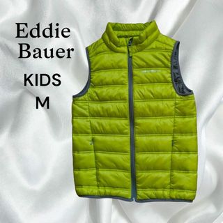 エディーバウアー(Eddie Bauer)のEddie Bauer エディーバウアーキッズ　ダウン ベスト 　グリーン(ジャケット/上着)