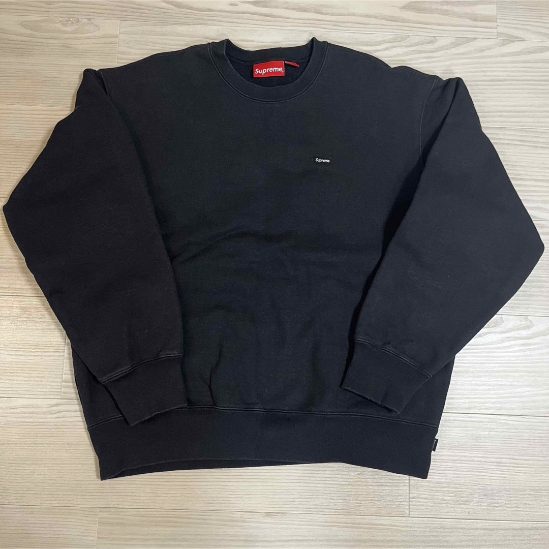 Supreme small box crewneck black