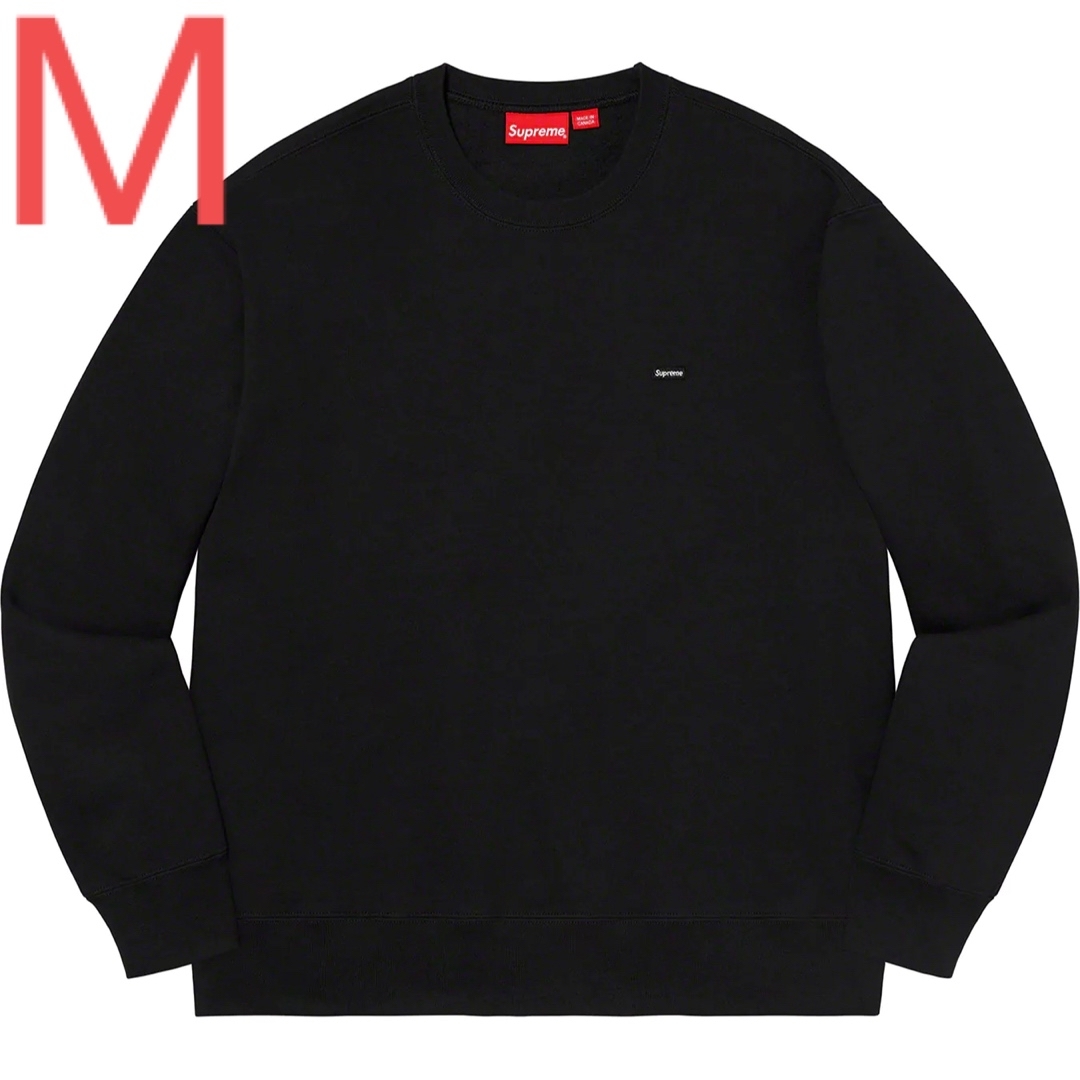 Supreme Small Box Crewneck Blackシュプリーム M