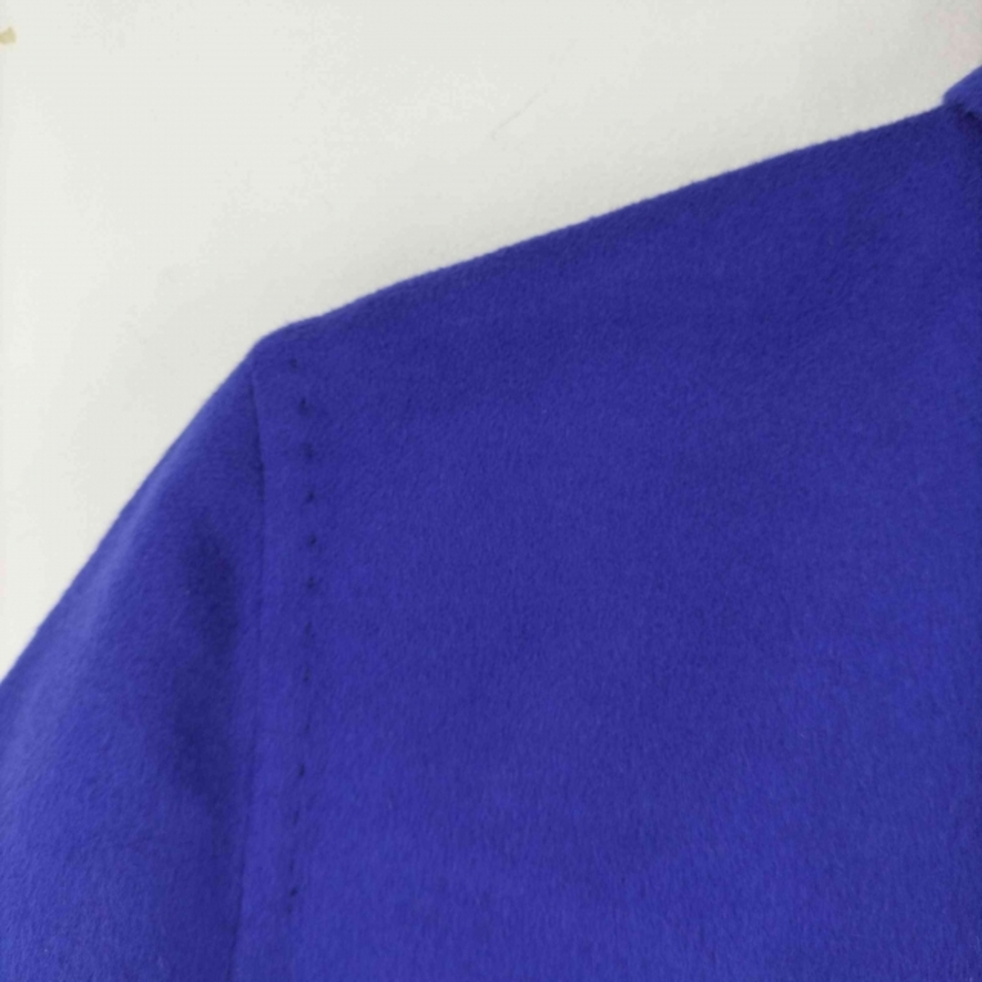 MARO(マーロ)のmalo(マーロ) ビスコース キュプラ ロイヤルブルー ハーフコート アウター レディースのジャケット/アウター(その他)の商品写真