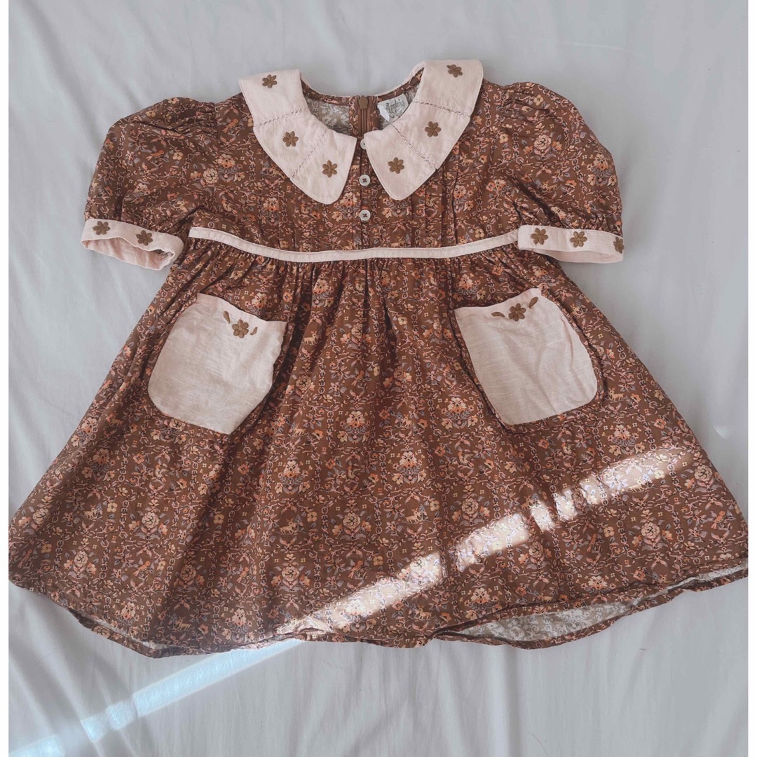 SOOR PLOOM(ソーアプルーム)のapolina kids ワンピース　3-5y キッズ/ベビー/マタニティのキッズ服女の子用(90cm~)(ワンピース)の商品写真