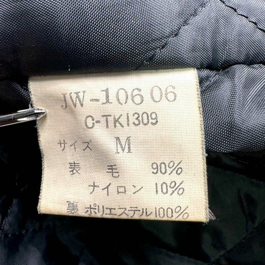 【激レア】VAN JACKET　スタジャン　黒×黒　袖レザー　Mサイズ