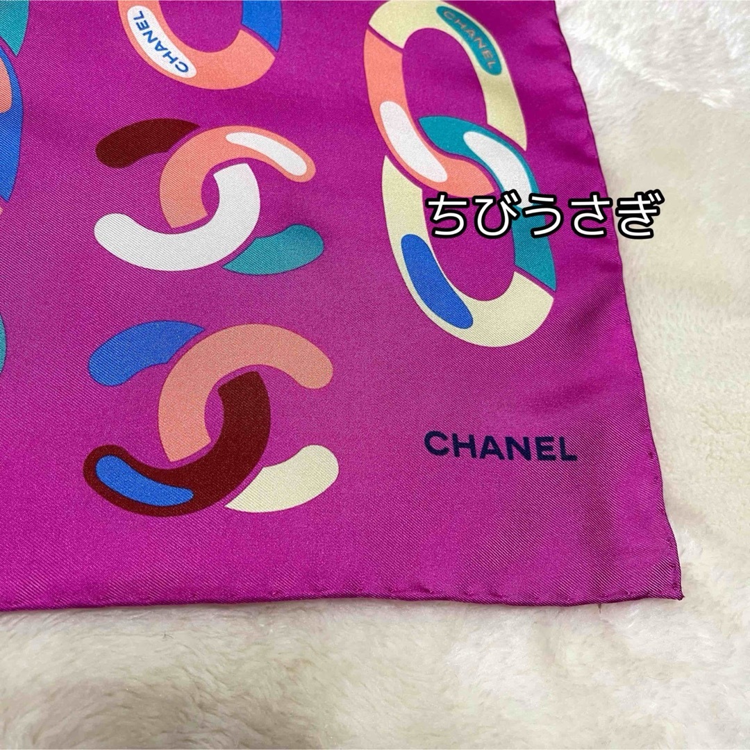 CHANEL(シャネル)の新品◆CHANEL＊VIP限定♡顧客限定非売品♡大判スカーフ レディースのファッション小物(バンダナ/スカーフ)の商品写真