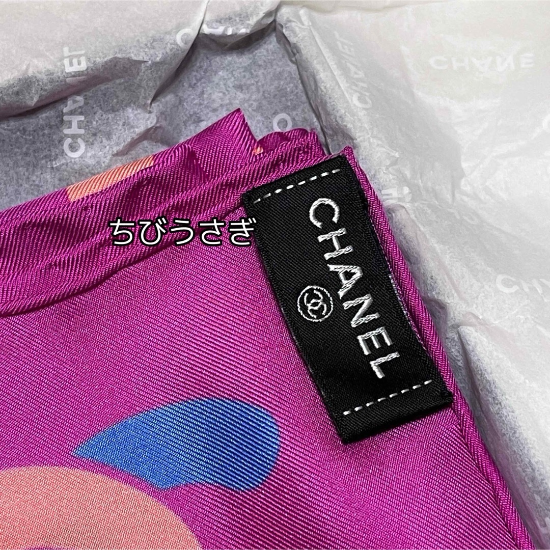 CHANEL(シャネル)の新品◆CHANEL＊VIP限定♡顧客限定非売品♡大判スカーフ レディースのファッション小物(バンダナ/スカーフ)の商品写真