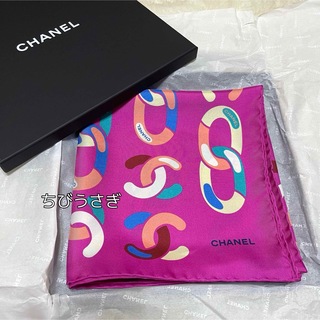 シャネル(CHANEL)の新品◆CHANEL＊VIP限定♡顧客限定非売品♡大判スカーフ(バンダナ/スカーフ)