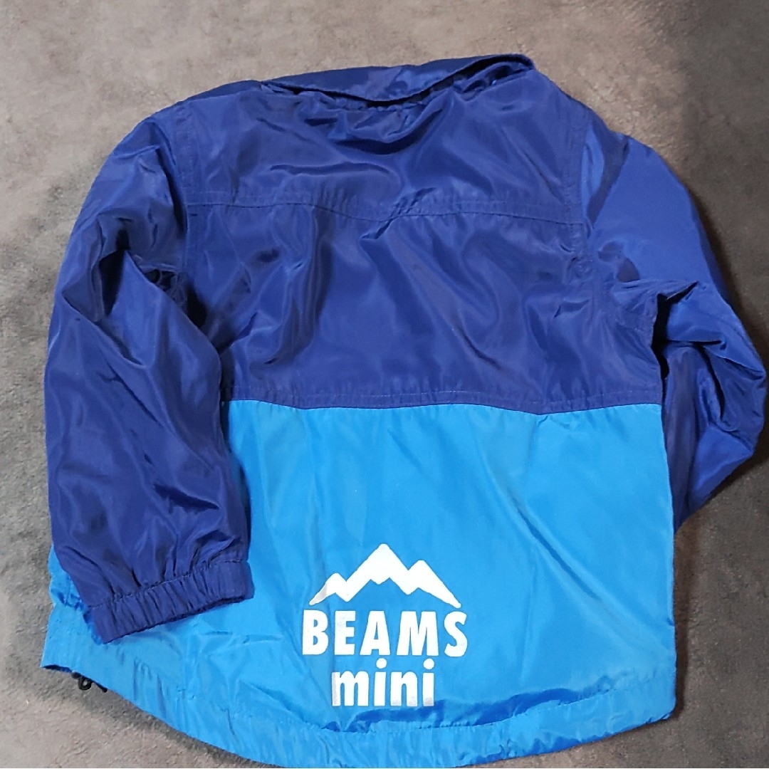 BEAMS mini　ウィンドブレーカー　100 キッズ/ベビー/マタニティのキッズ服男の子用(90cm~)(ジャケット/上着)の商品写真