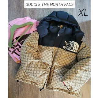 グッチ(Gucci)のGUCCI　THE NORTH FACE　ダウン　グッチ　ノースフェイス　XL(ダウンジャケット)