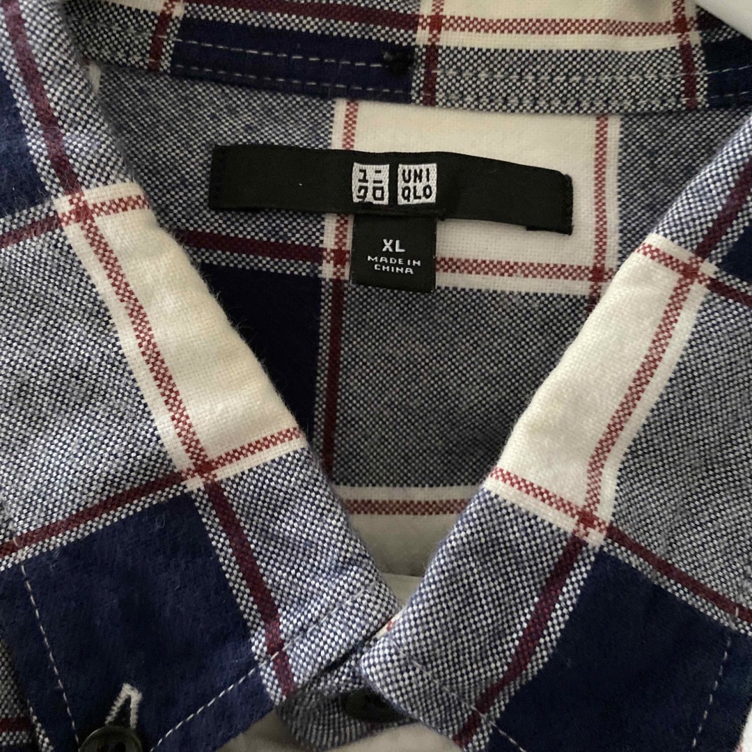 UNIQLO(ユニクロ)のユニクロ　UNIQLO ボタンダウン　シャツ　格子柄　チェック メンズのトップス(シャツ)の商品写真