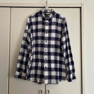 ユニクロ(UNIQLO)のユニクロ　UNIQLO ボタンダウン　シャツ　格子柄　チェック(シャツ)