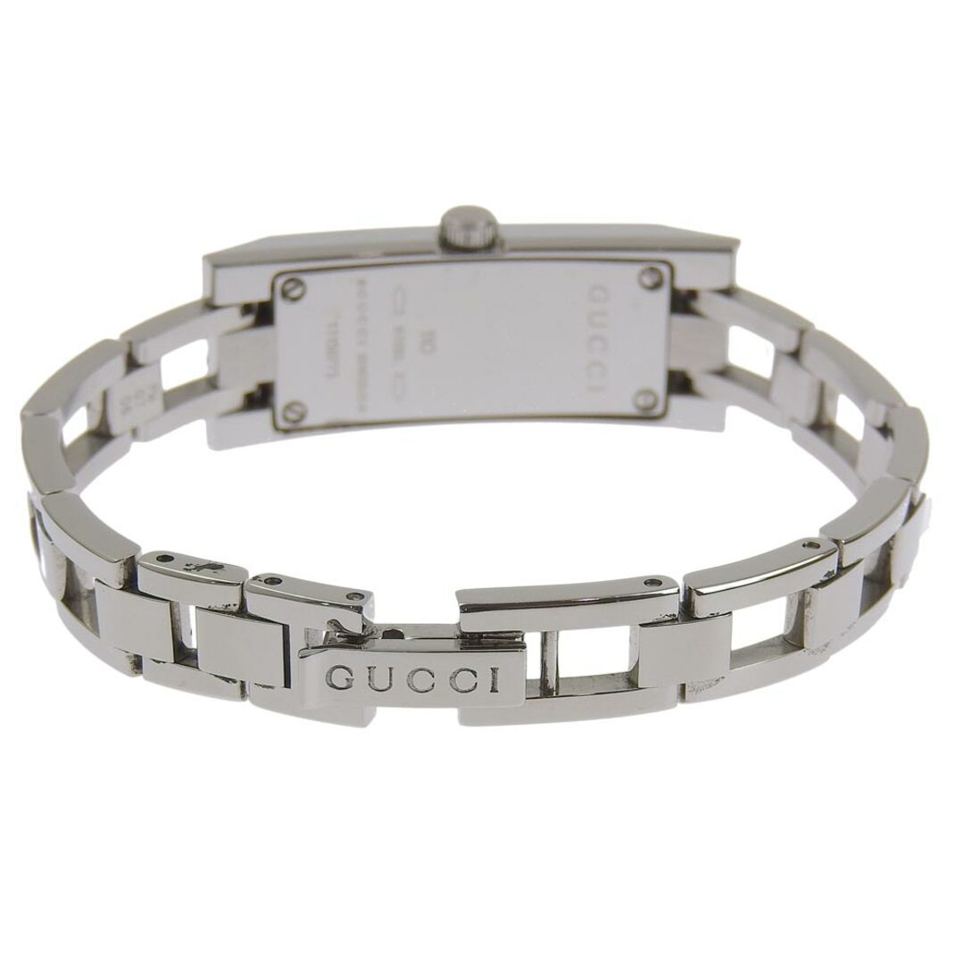 GUCCI - 【GUCCI】グッチ 3Pダイヤ 110 ステンレススチール GUCCI - 【GUCCI】グッチ 3Pダイヤ 110 ステンレススチール