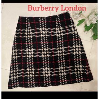 バーバリー(BURBERRY)のBurberry バーバリー　台形スカート　ノバチェック　 BURBERRY(ミニスカート)