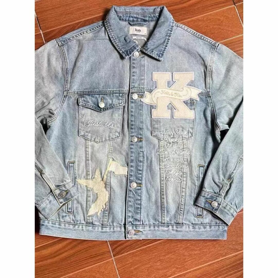 Kith Embroidered Centre Denim Jacket