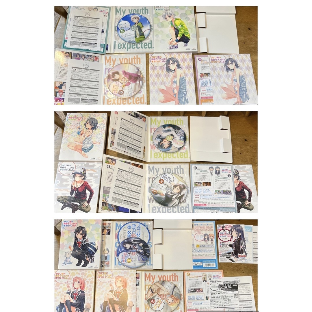 やはり俺の青春ラブコメはまちがっている。+続+完 Blu-ray 全巻 小説