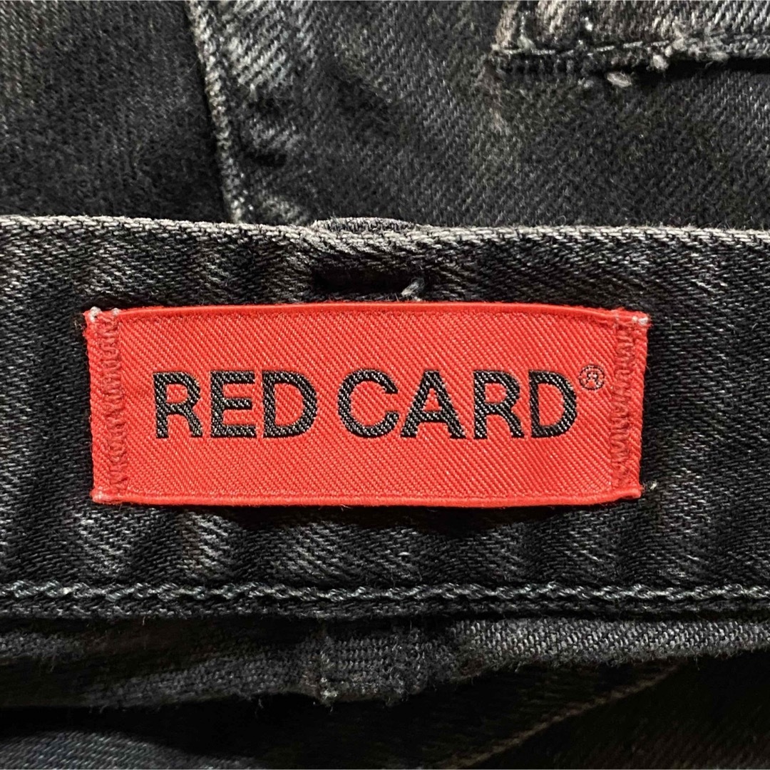 RED CARD(レッドカード)のレッドカード 44403 Anniversary ブラックユーズド ストレッチ レディースのパンツ(デニム/ジーンズ)の商品写真