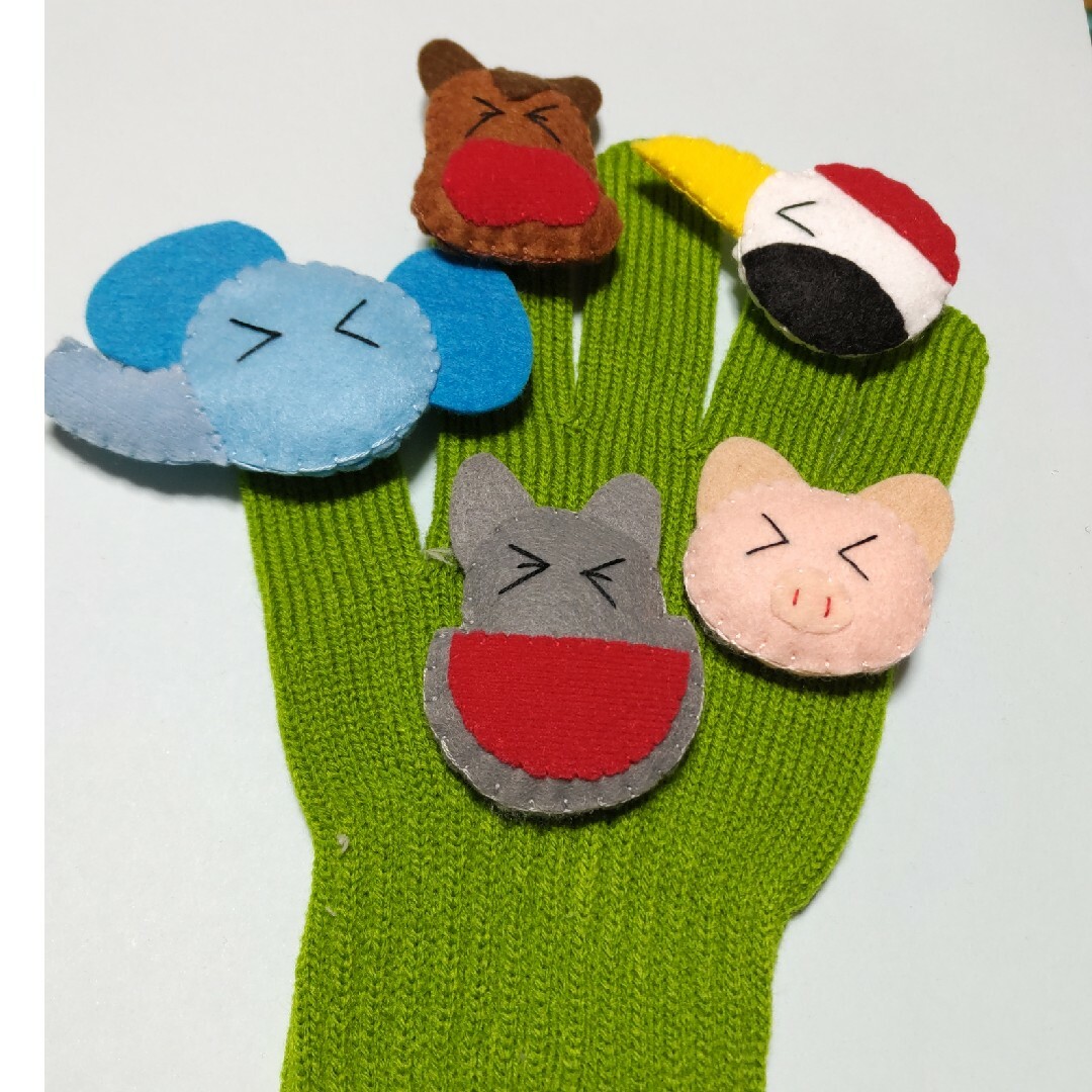 手袋シアター　コンコンクシャン キッズ/ベビー/マタニティのおもちゃ(知育玩具)の商品写真