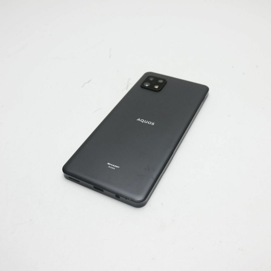 超美品 AQUOS sense6 SHG05 ブラック