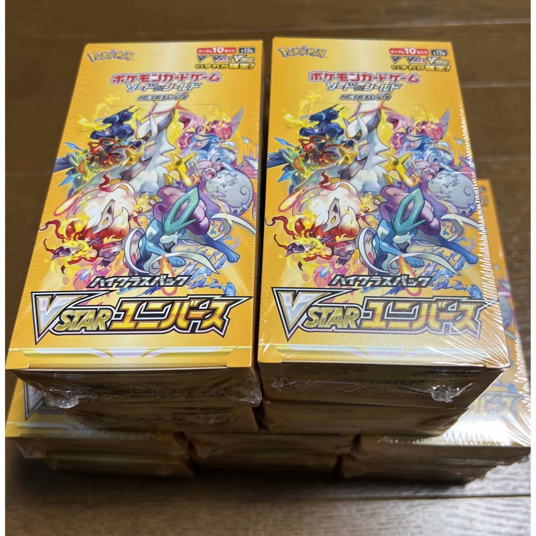 トレーディングカード10BOX ポケモンカードゲーム VSTARユニバース BOX シュリンク付き