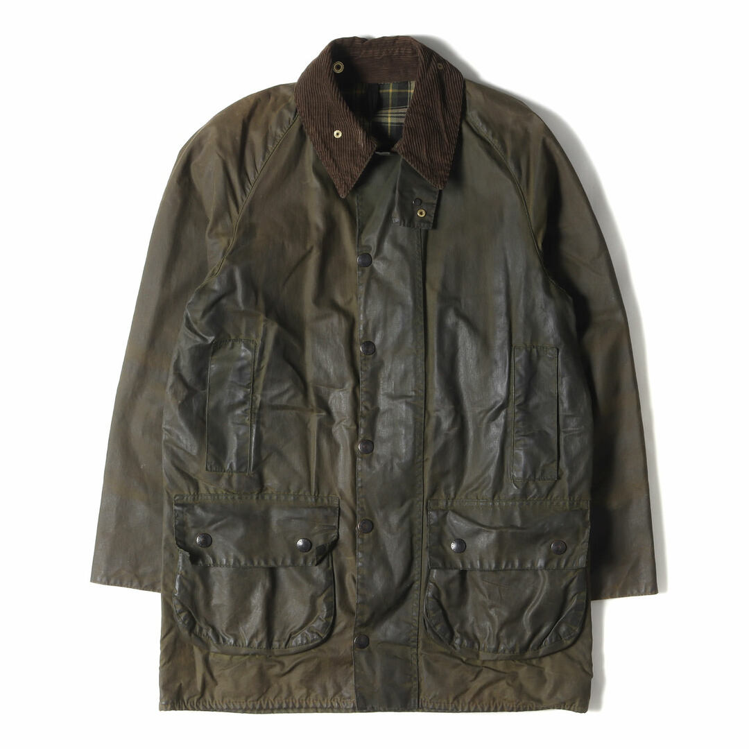 【Barbour】バブアー オイルドジャケット イングランド製 グリーン XL