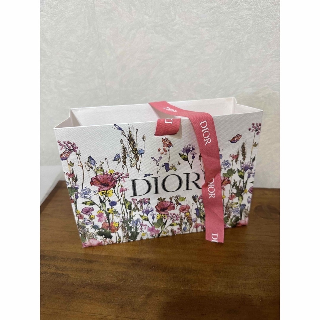 Dior(ディオール)のDior プレゼント用ラッピング 箱 ミニクッション ノベルティ ショッパー レディースのバッグ(ショップ袋)の商品写真