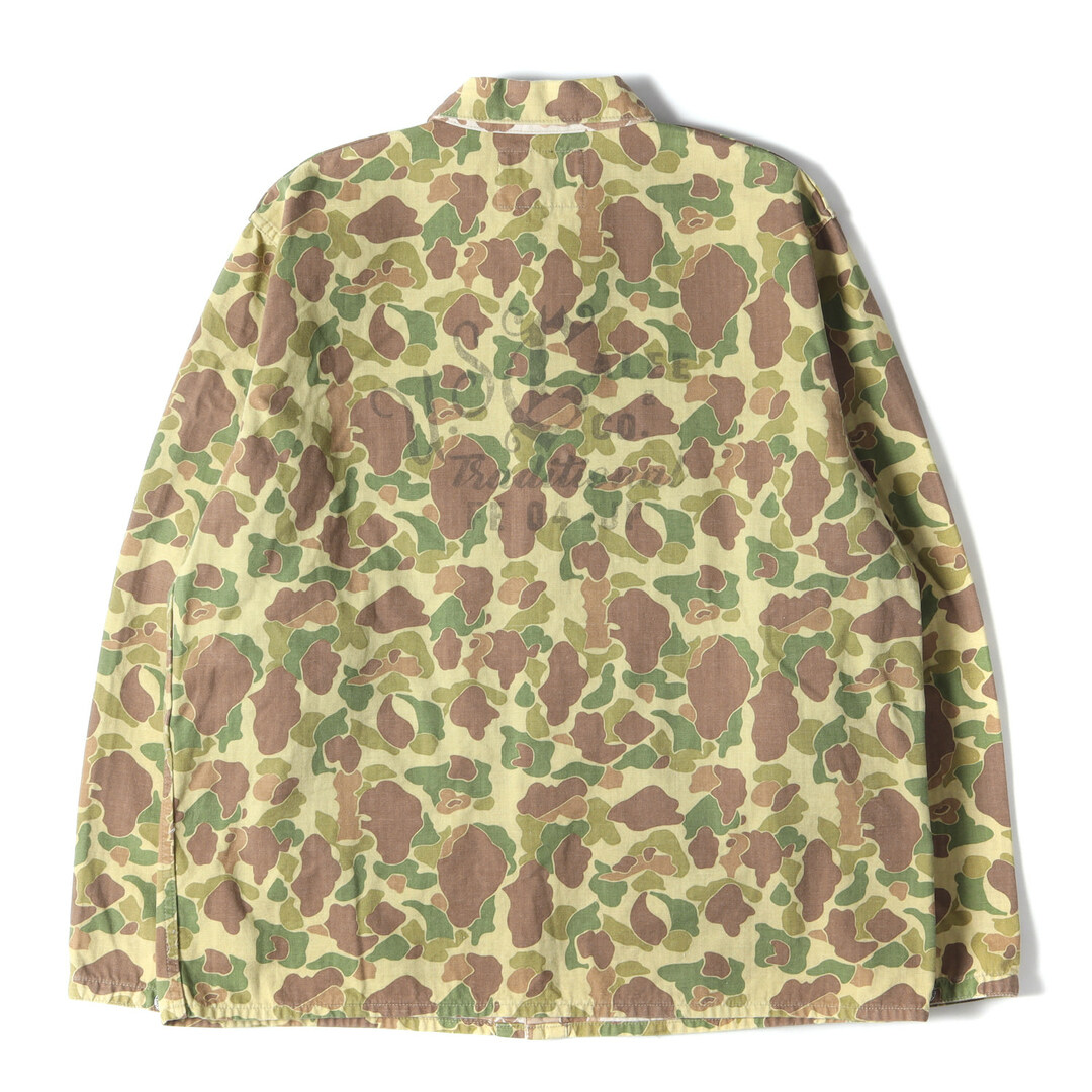 CALEE(キャリー)のCALEE キャリー ジャケット サイズ:L 19SS ダックハンターカモ ヘリンボーン ジャケット DUCK HUNTER CAMO JACKET 迷彩 アウター ブルゾン コート【メンズ】【中古】【美品】 メンズのジャケット/アウター(ミリタリージャケット)の商品写真