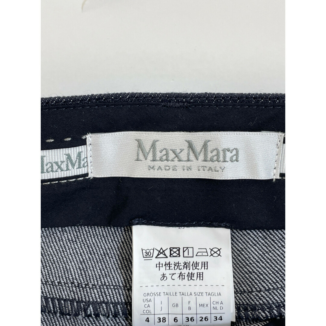 Max Mara(マックスマーラ)のマックスマーラ 110602296 インディゴ スリット デニムスカート 38 レディースのスカート(その他)の商品写真