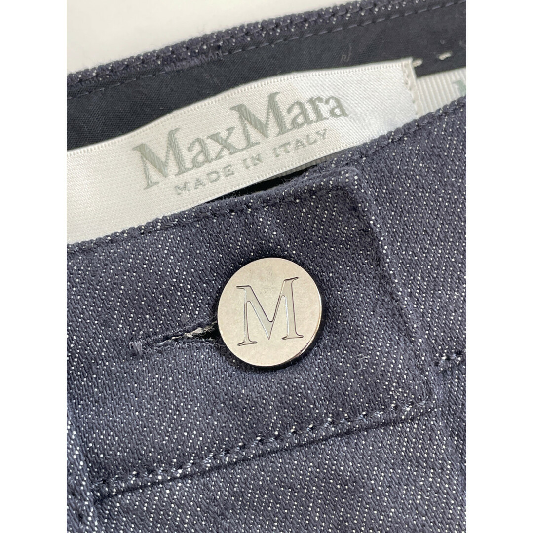 Max Mara(マックスマーラ)のマックスマーラ 110602296 インディゴ スリット デニムスカート 38 レディースのスカート(その他)の商品写真