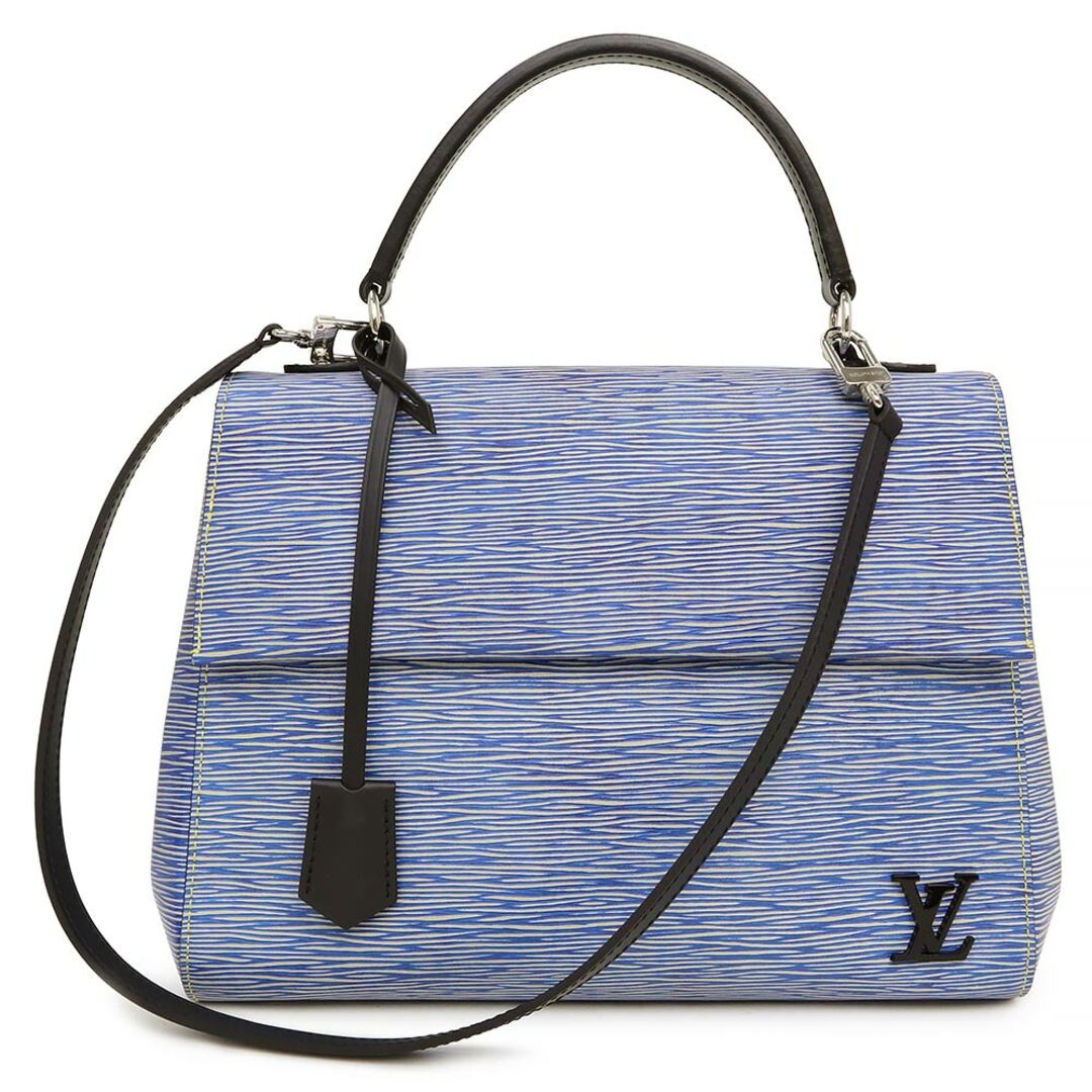 マグネット式シリアルルイ・ヴィトン・エピ LOUIS VUITTON クリュニーBB M51392 2Wayバッグ デニム / 350237