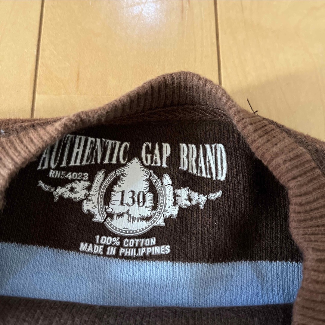 GAP(ギャップ)のギャップニット130 キッズ/ベビー/マタニティのキッズ服男の子用(90cm~)(ニット)の商品写真