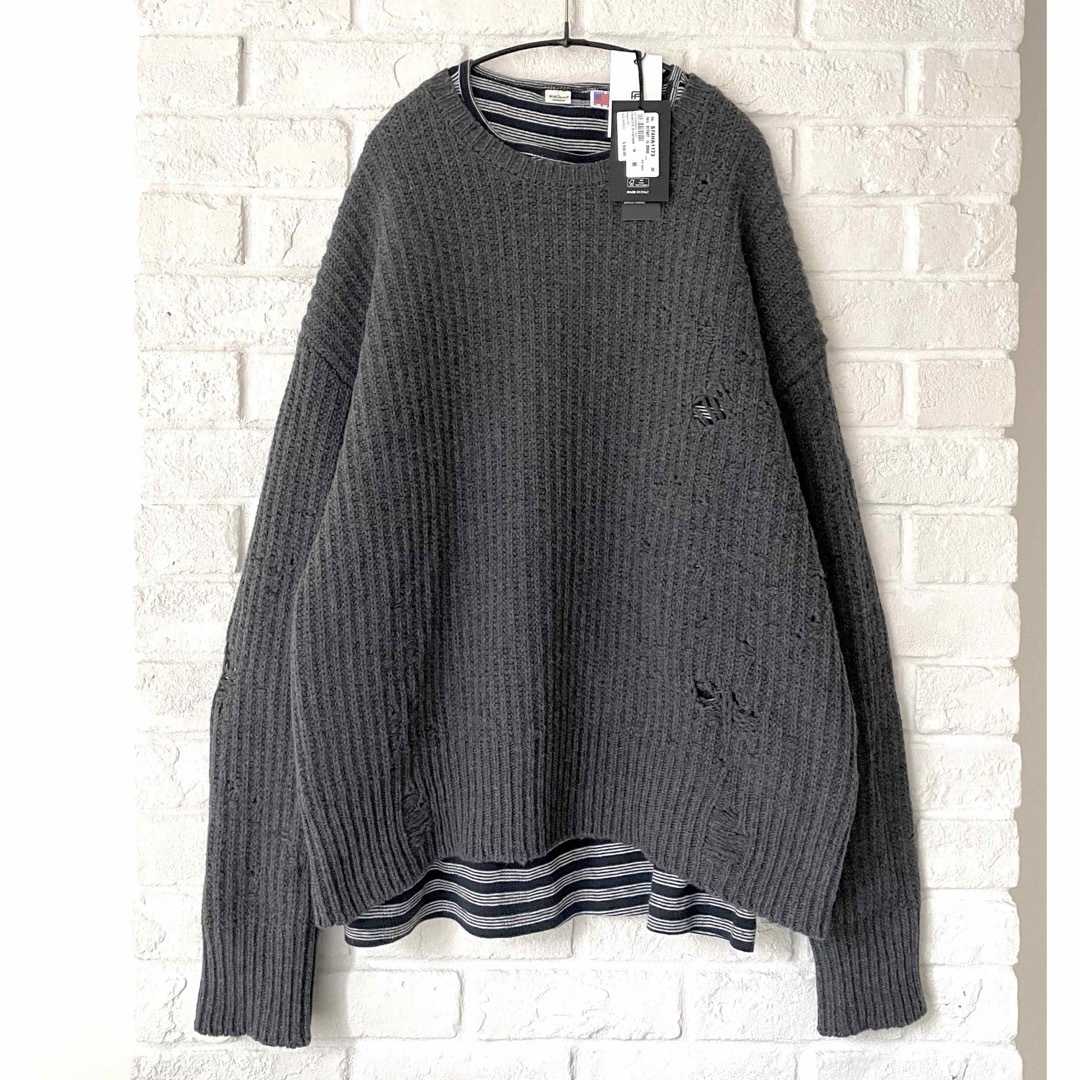 L'Appartement DEUXIEME CLASSE(アパルトモンドゥーズィエムクラス)の【DSQUARED2】Knit プルオーバー ＆ Oversize Tee レディースのトップス(ニット/セーター)の商品写真