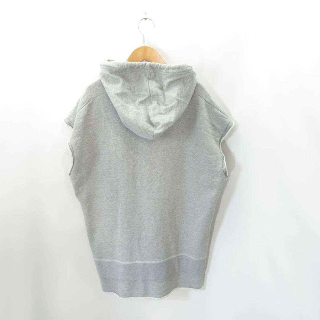 DSQUARED2 Sleeve Less Hoodie GRAY S74GU0295  SIZE XL メンズのトップス(パーカー)の商品写真