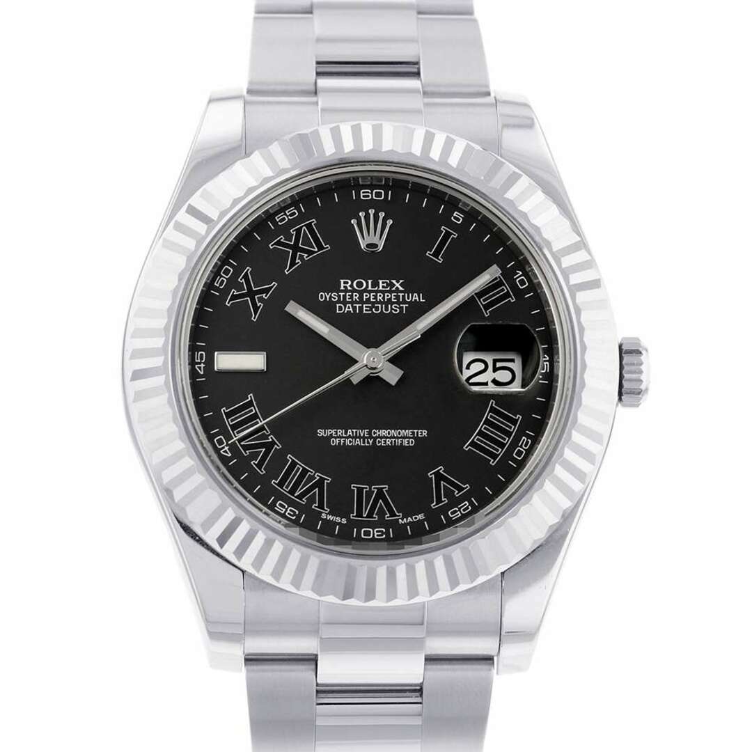 ロレックス デイトジャスト2 ランダムシリアル ルーレット 116334 ROLEX 腕時計 メンズ